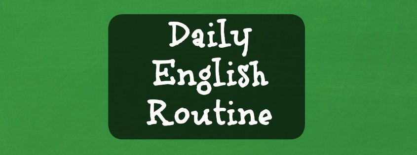 Daily English Routine